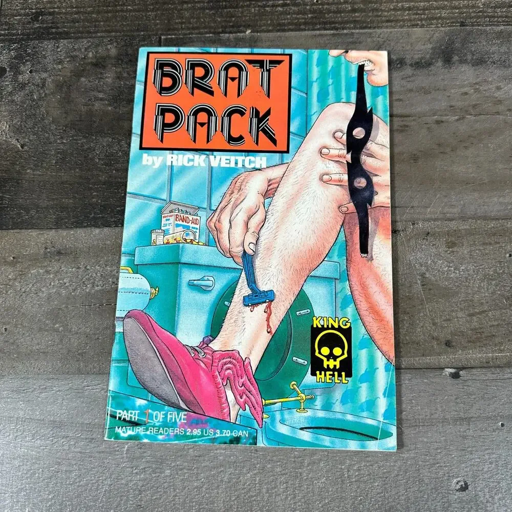 Bratpack #1 and #2 King Hell | Rick Veitch Brat Pack (August 1990).‎